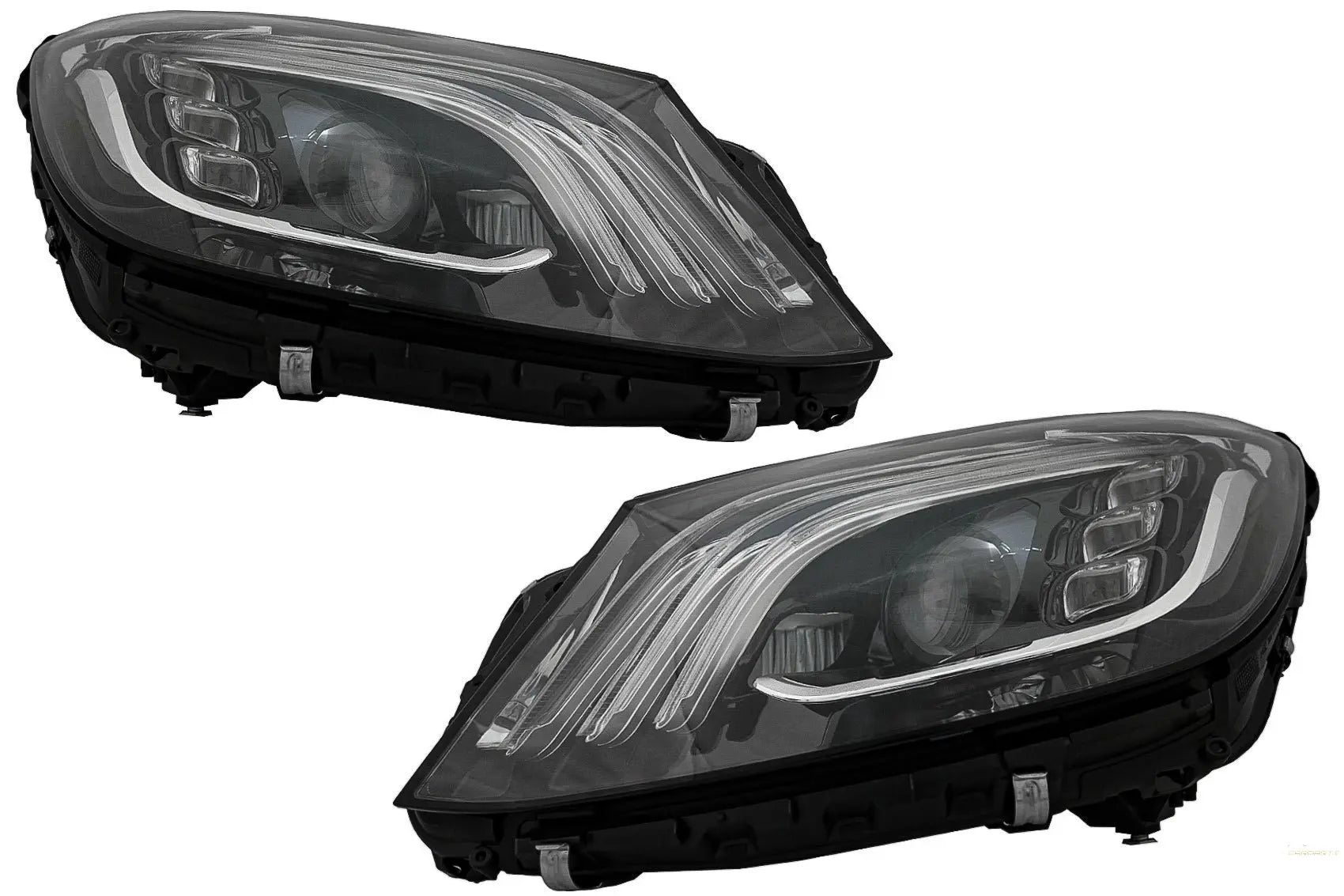 Scheinwerfer Voll-LED Passend Für Mercedes S-Klasse W222 Maybach X222 (2013-2017) Facelift Look KITT