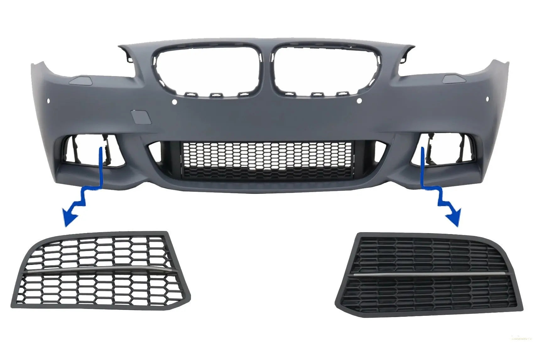 Seitengitter Passend Für BMW 5er F10 F11 Non LCI LCI Limousine Touring (2010-2017) M-Performance Sport M550 Design KITT