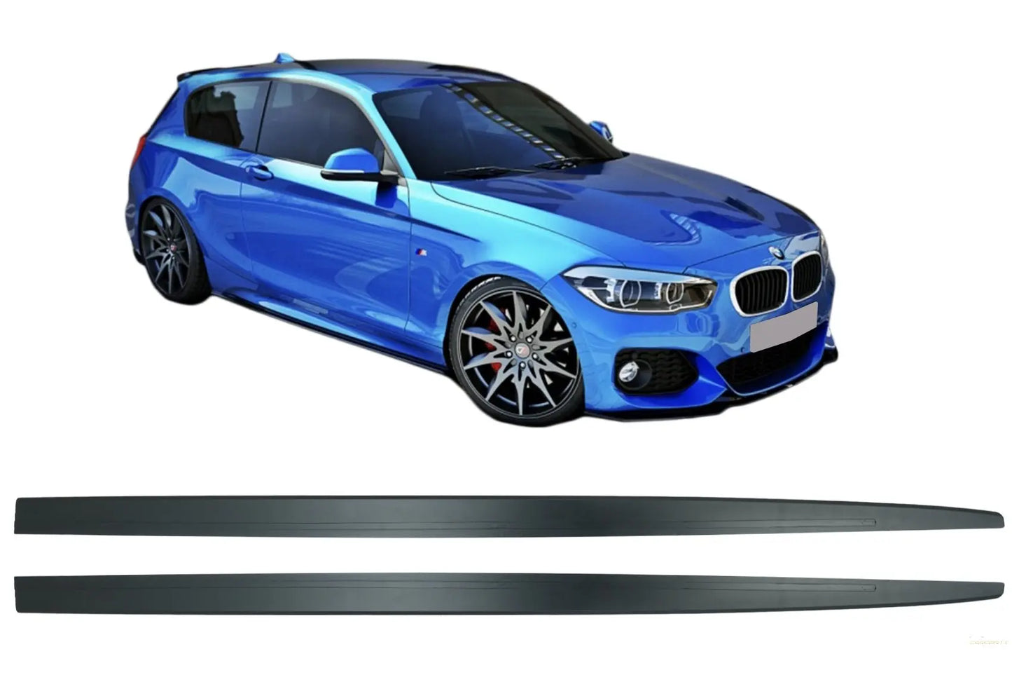 Seitenschwelleraufsätze Passend Für BMW 1er F20 F21 (2011-2018) M-Performance Design KITT