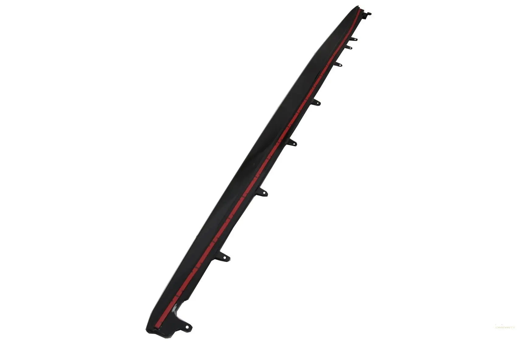 Seitenschwellerverlängerung Passend Für BMW 5er G38 Langversion Limousine (2017) M Performance Design Piano Black KITT