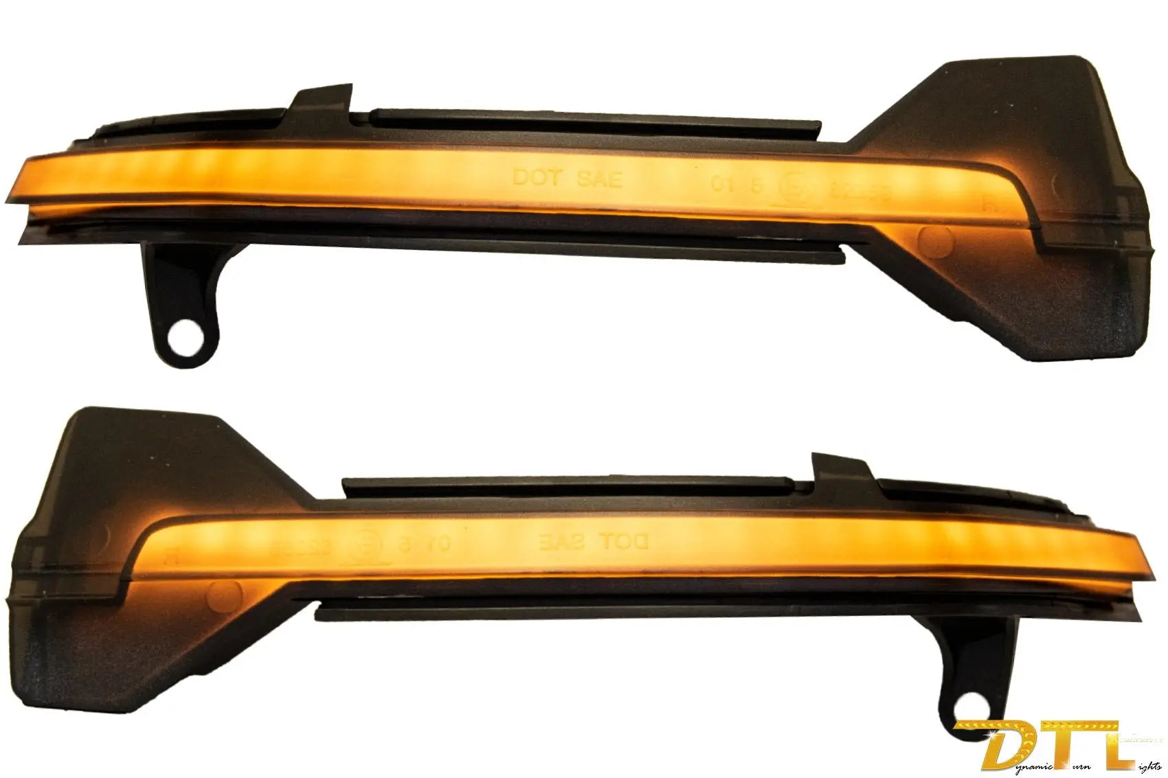 Spiegel Dynamisches Blinklicht Markierungslampe Smoke LED Seq Passend Für BMW 5 F10/ F11/ F07 LCI 6 F12/ F13/ F06 LCI 7 F01 LCI KITT