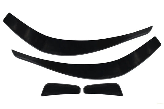 Stoßfänger-Splitter-Finnen Aero-Seitenschlitz-Canards Passend Für Mercedes CLA W117 C117 X117 (2013-2016) CLA45-Design KITT