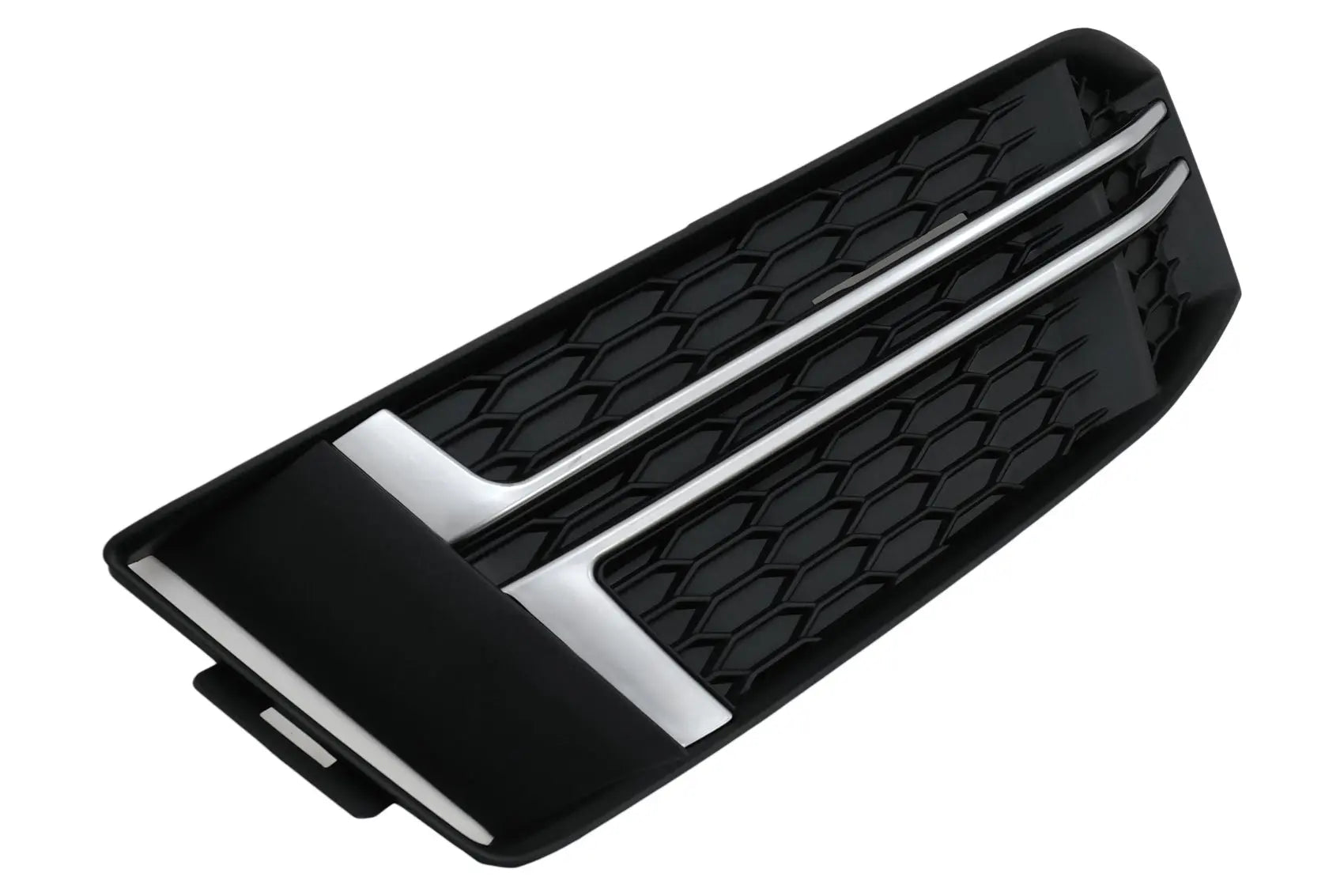 Stoßfänger Untere Gitterabdeckungen Seitengitter Passend Für Audi A4 B9 Limousine Avant (2016-2018) S-Line KITT