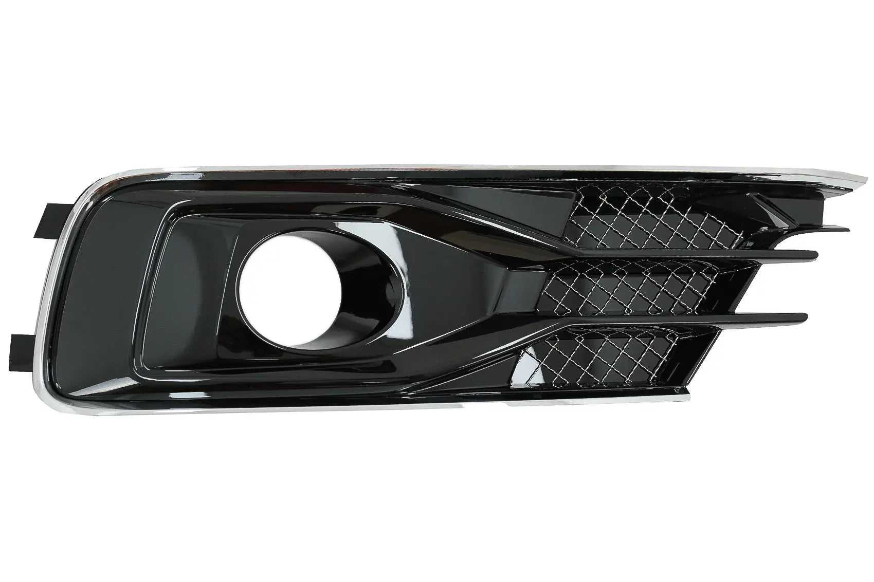 Stoßstangenunterseitengitter Passend Für Audi A6 C7 4G Facelift (2015-2018) Black Edition KITT