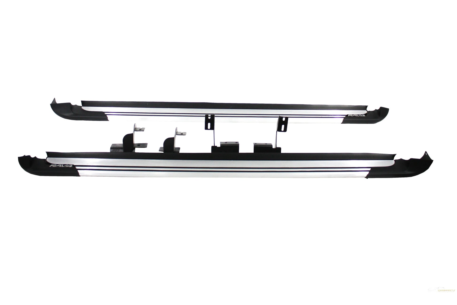 Trittbretter Seitenstufen Passend Für Toyota Rav4 Xa40 (2013-2018) Weiß Gestäubt KITT