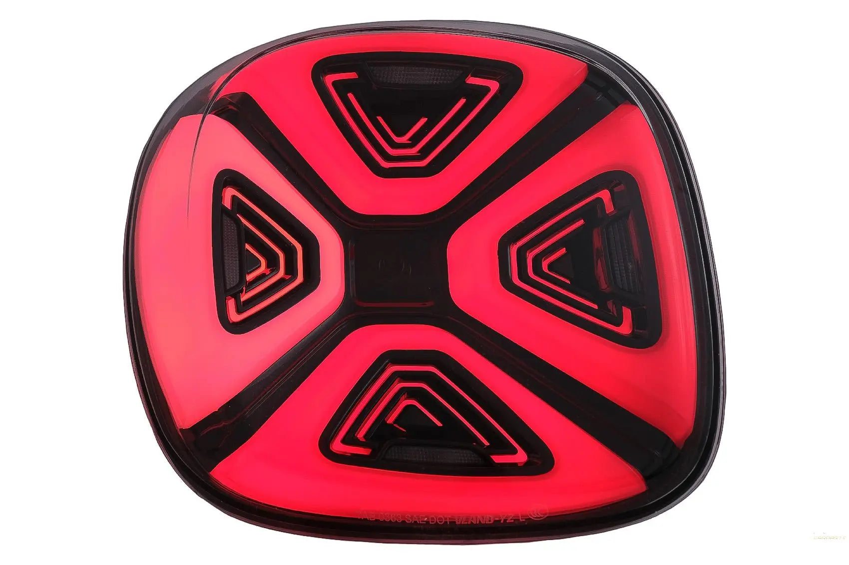 Voll-LED-Rückleuchten Passend Für Smart Fortwo C453 A453 Forfour W453 (2014-2019) Dynamische Startanzeige Rot Klar KITT