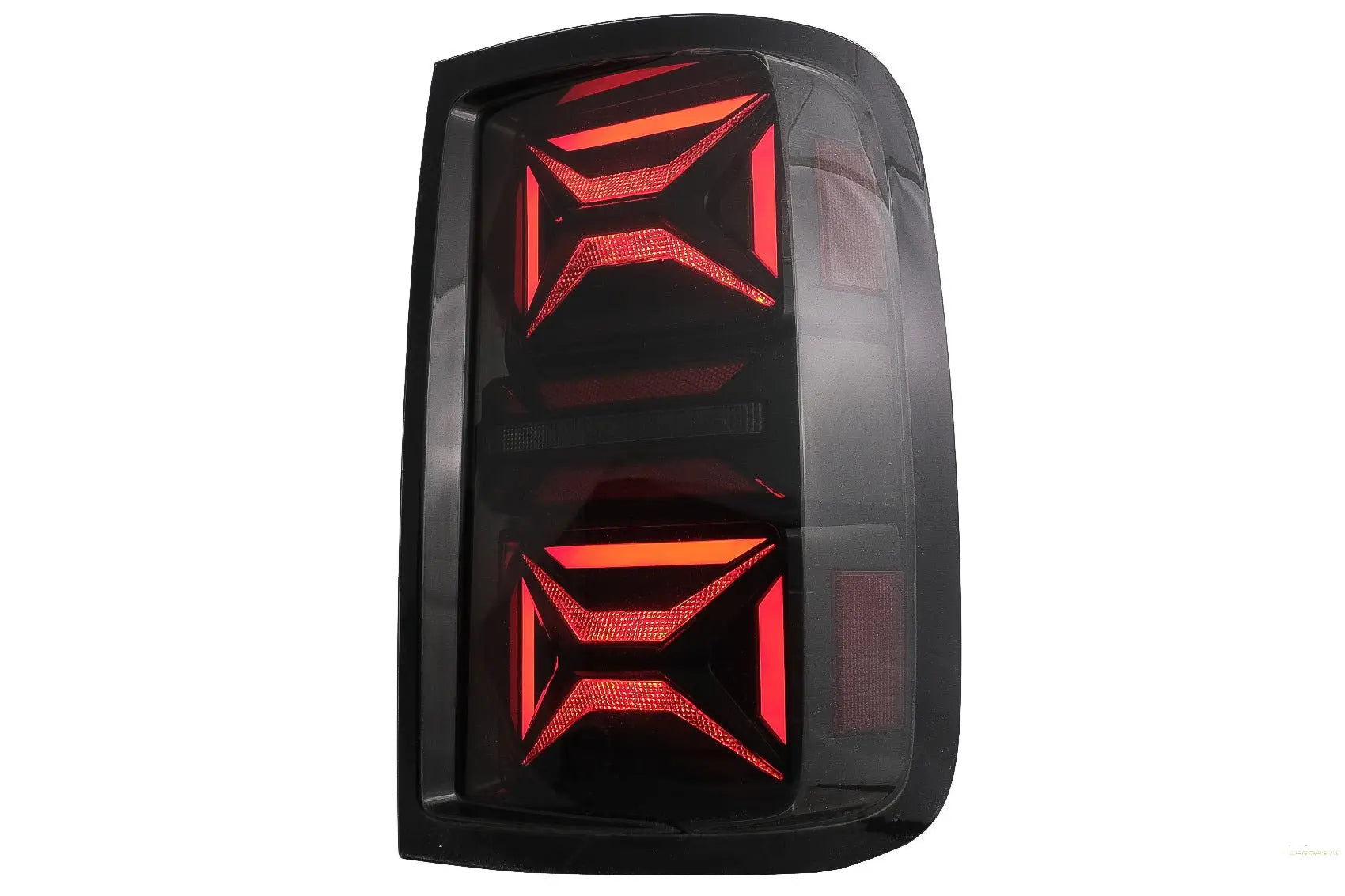 Voll-LED-Rückleuchten Passend Für VW Amarok (2010-2020) Dynamisches Sequentielles Wendelicht Rauch KITT