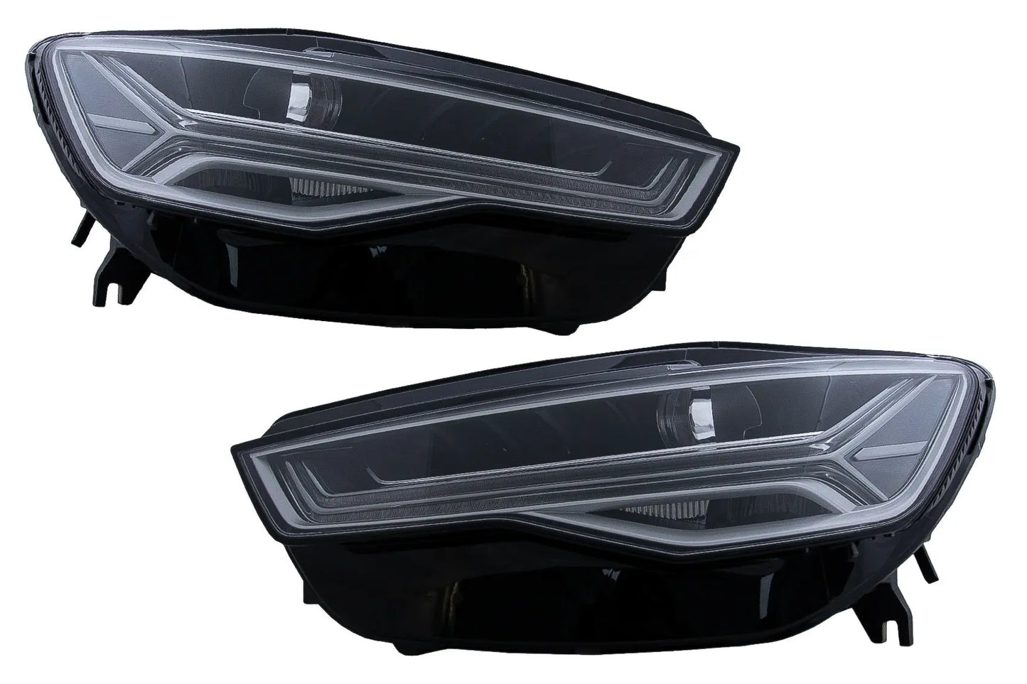 Voll-LED-Scheinwerfer Geeignet Für Audi A6 4G C7 (2011-2018) Facelift Matrix-Design Sequentielle Dynamische Blinker KITT Specials