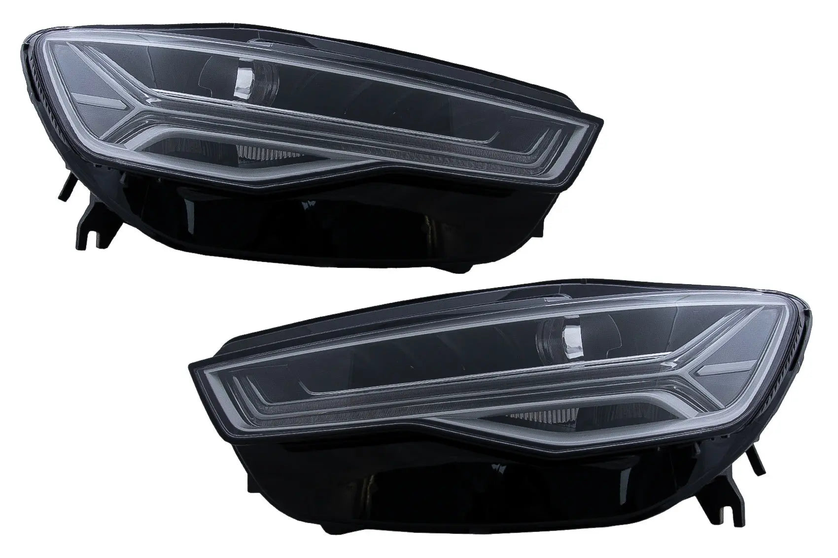 Voll-LED-Scheinwerfer Geeignet Für Audi A6 4G C7 (2011-2018) Facelift Matrix-Design Sequentielle Dynamische Blinker KITT Specials