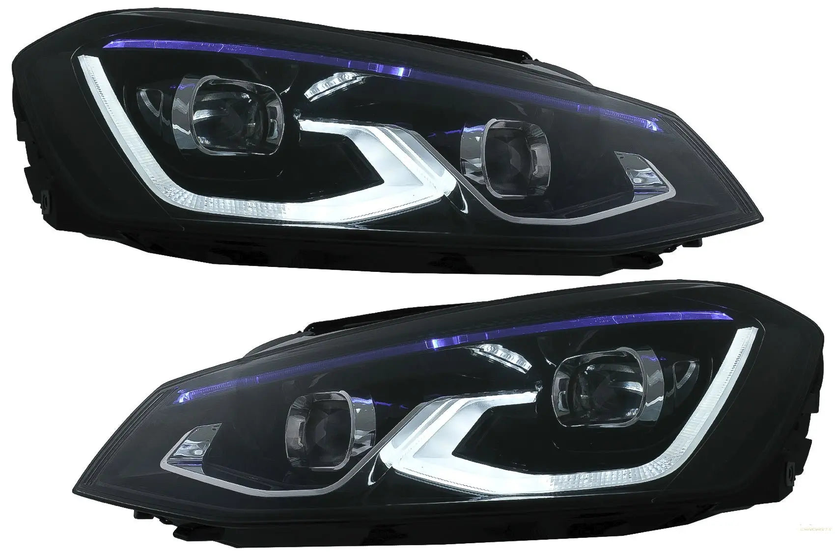Voll-LED-Scheinwerfer Geeignet Für VW Golf 7 VII (2012-2017) Upgrade Auf Golf 8 Design KITT