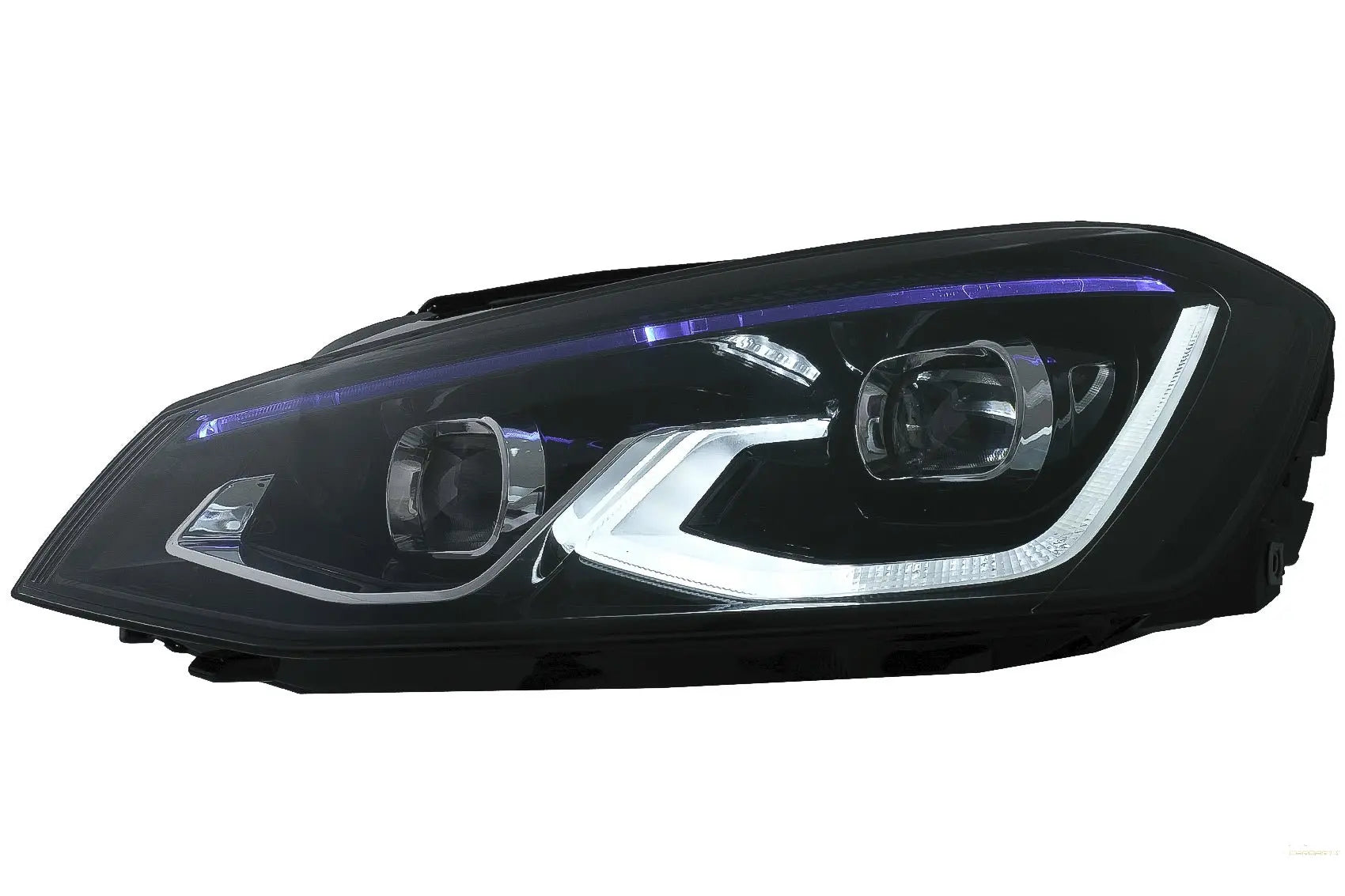 Voll-LED-Scheinwerfer Geeignet Für VW Golf 7 VII (2012-2017) Upgrade Auf Golf 8 Design KITT