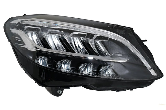 Voll-LED-Scheinwerfer Passend Für Mercedes C-Klasse W205 S205 (2019-Up) LHD KITT Specials