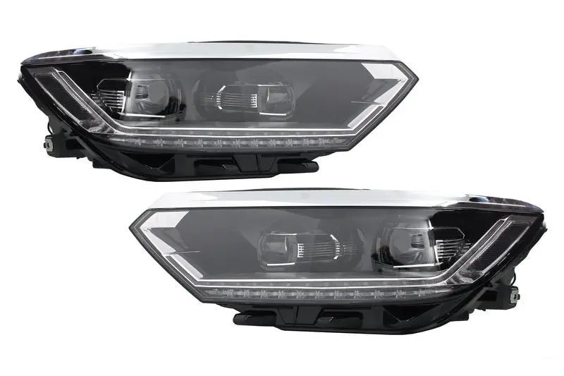 Voll-LED-Scheinwerfer Passend Für VW Passat B8 3G (2014-2019) LED-Matrix-Optik Mit Sequentiellem Dynamischem Blinklicht KITT Specials