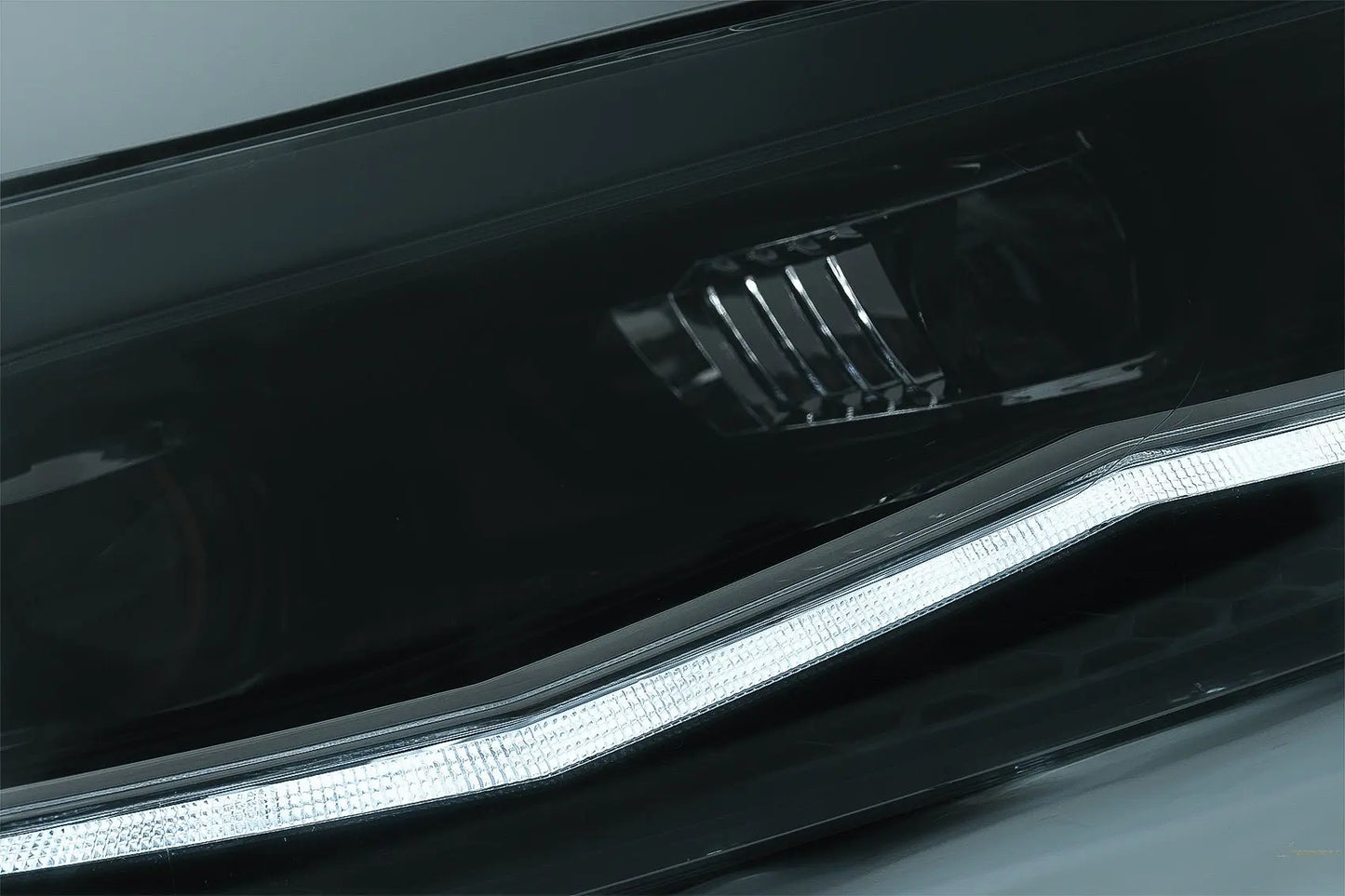 Voll-LED-Scheinwerfer Passend Für VW Polo Aw Mk6 (2018-2020) Mit Dynamischem Start Und Sequentiellen Blinkern KITT