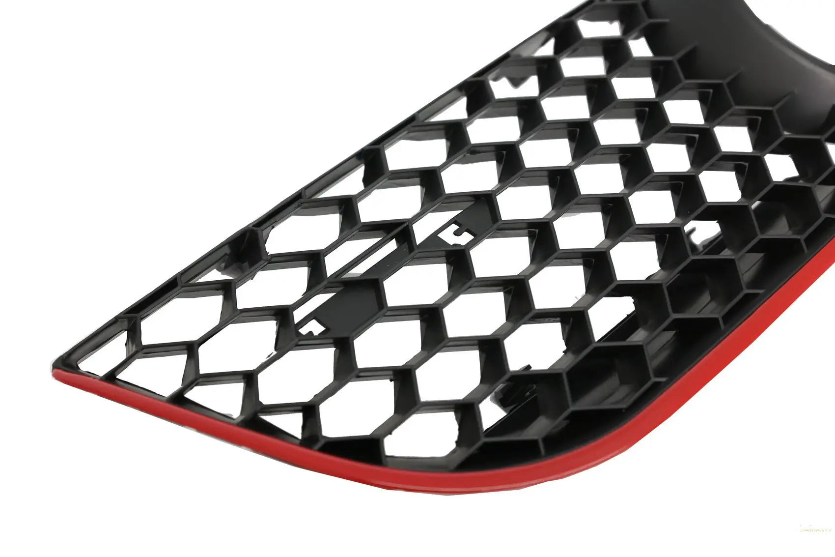 Vorderer Zentraler Sportgrill Passend Für VW Polo 9n 9n3 (2006-2009) Waben-GTI-Design KITT Specials