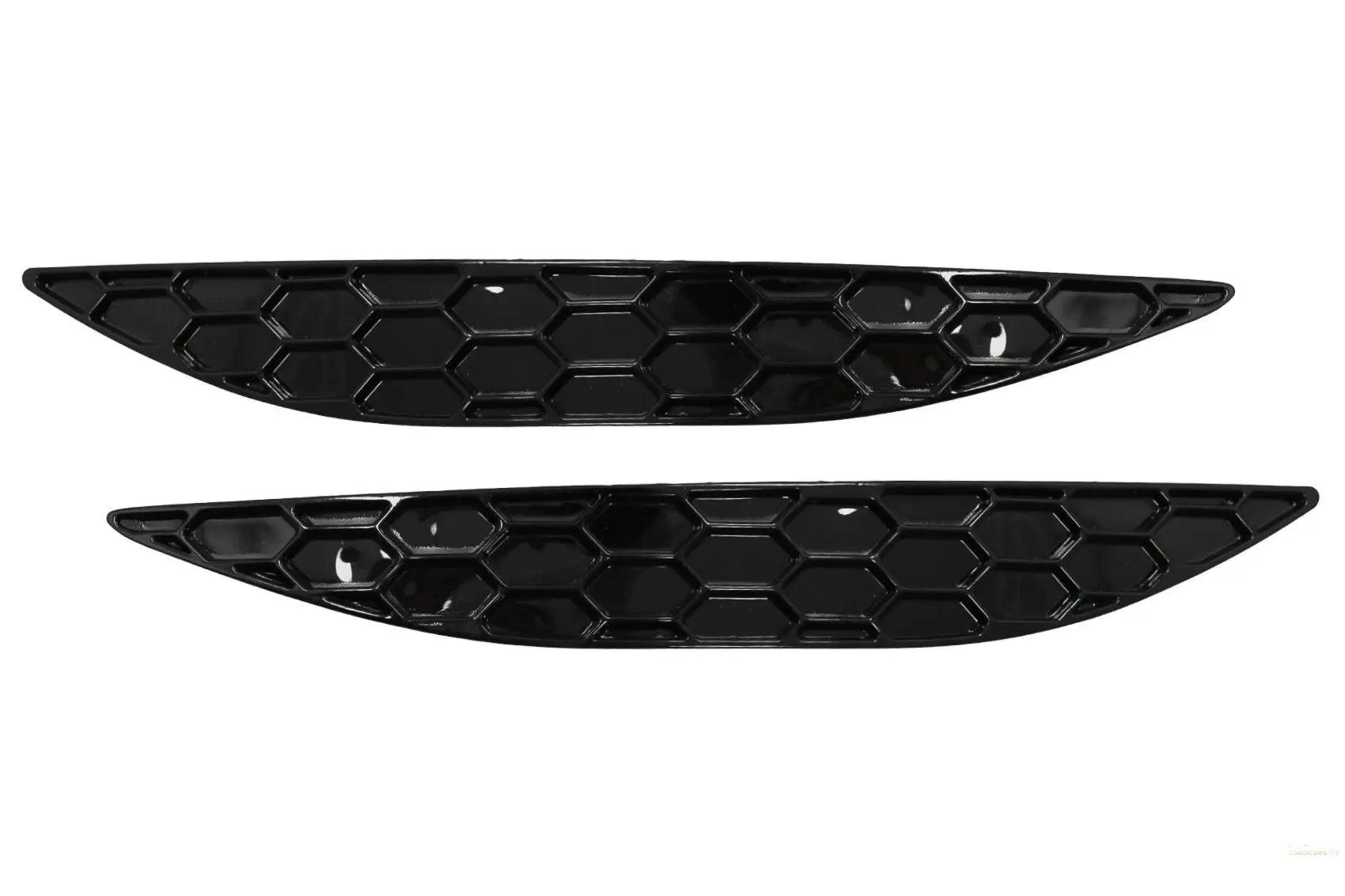 Waben-Heckstoßstangen-Reflektorabdeckung Passend Für VW Golf 7 Schrägheck 5g (2013-2017) R / R-Line Stoßstange KITT