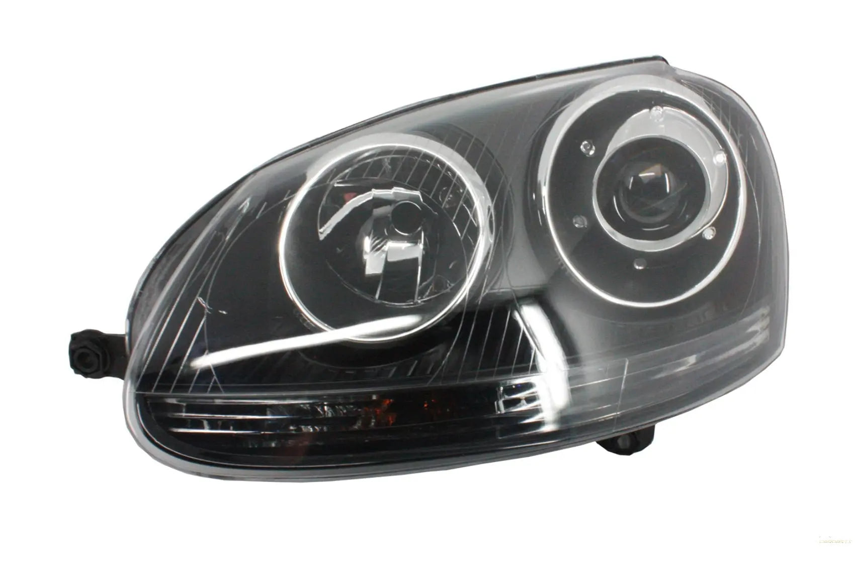 Xenon-Look Scheinwerfer Passend Für VW Golf 5 V Mk5 (2003-2007) Jetta (2005-2010) GTI R32 Black Edition KITT