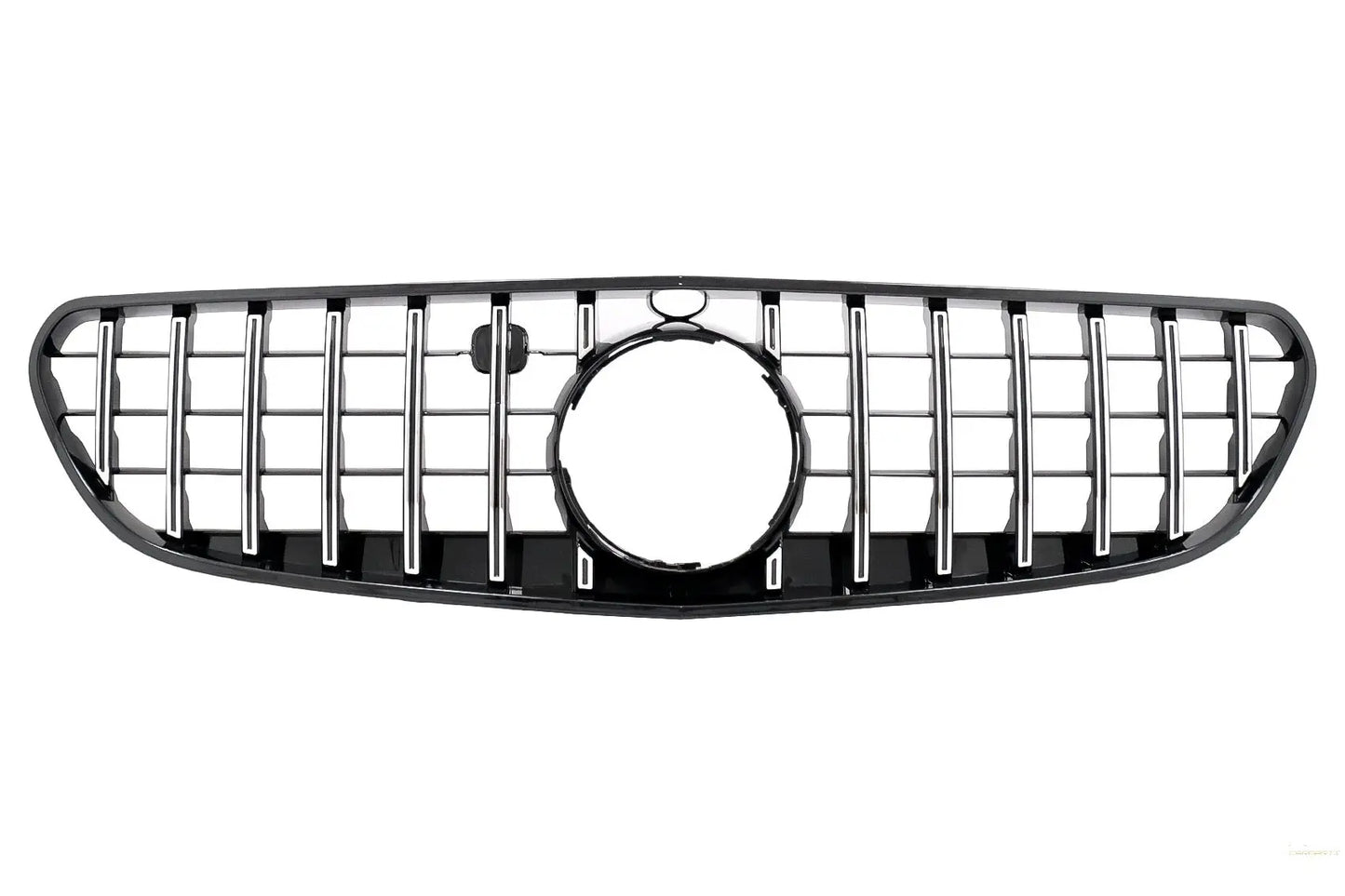 Zentralgitter Passend Für Mercedes S-Klasse Coupé C217 (2014-2017) Cabrio A217 (2015-2017) GT-R Panamericana Design Chrom KITT