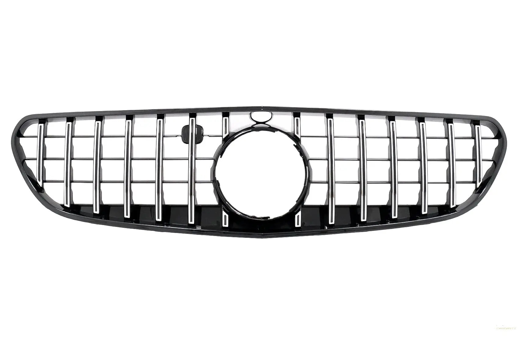 Zentralgitter Passend Für Mercedes S-Klasse Coupé C217 (2014-2017) Cabrio A217 (2015-2017) GT-R Panamericana Design Chrom KITT