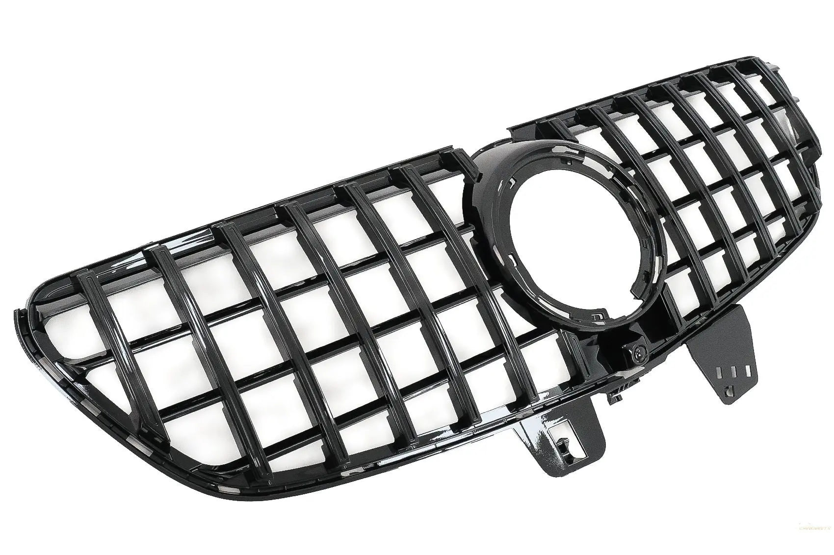 Zentralgitter Passend Für Mercedes V-Klasse W447 Facelift (2020-Up) GT R Panamericana Design Schwarz KITT