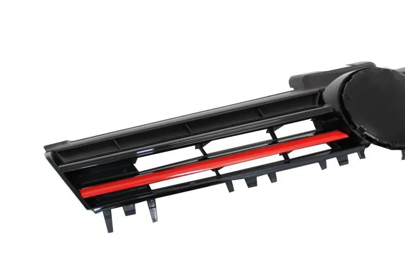 Zentralgitter Passend Für VW Golf VII 7 5g (2013-2017) GTI R-Line Design Rote Einschübe KITT Specials