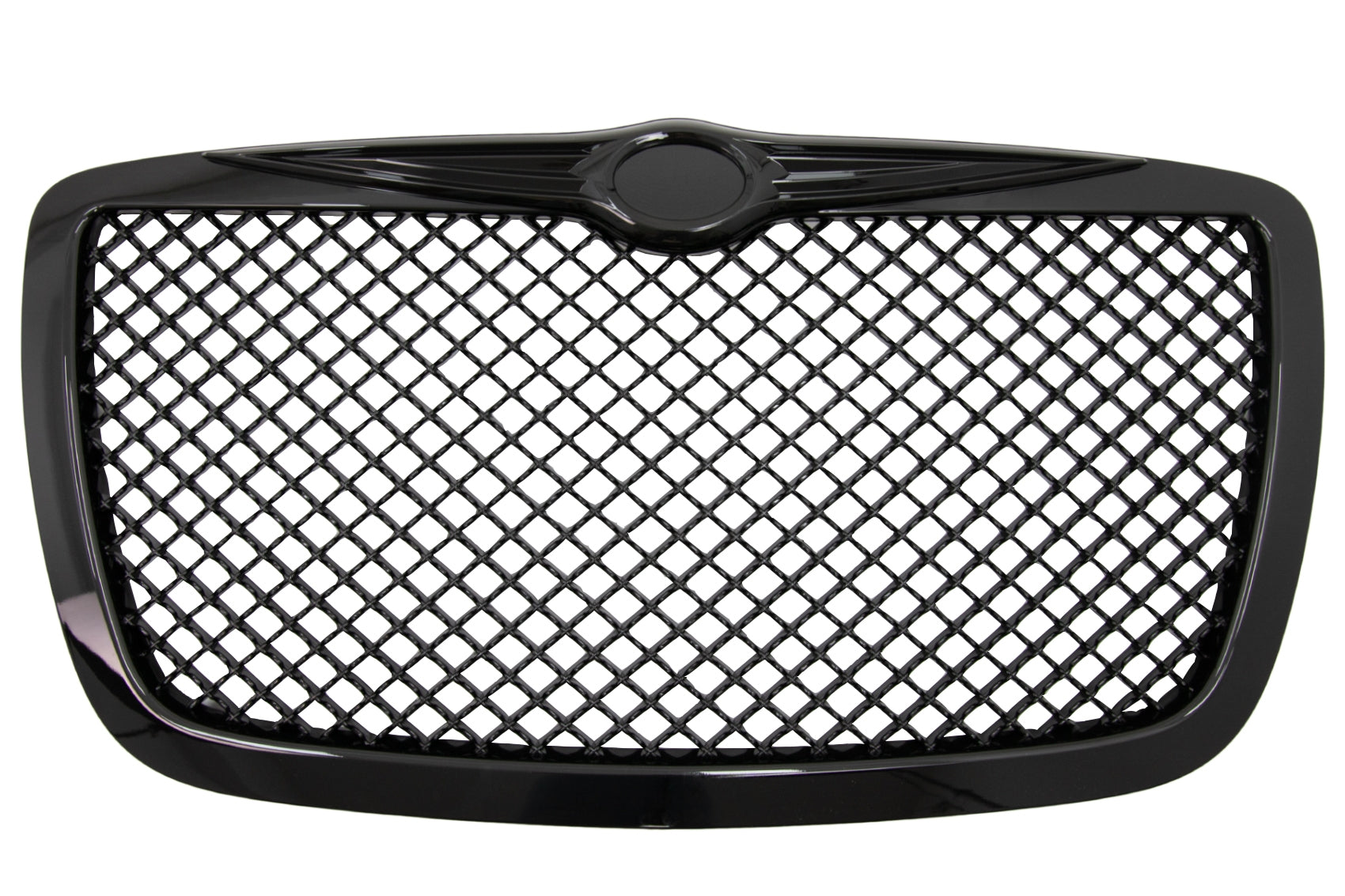 Kühlergrill Passend Für Chrysler 300c Limousine Avant Bentley Look (2004-2011) Piano Black Edition KITT Specials