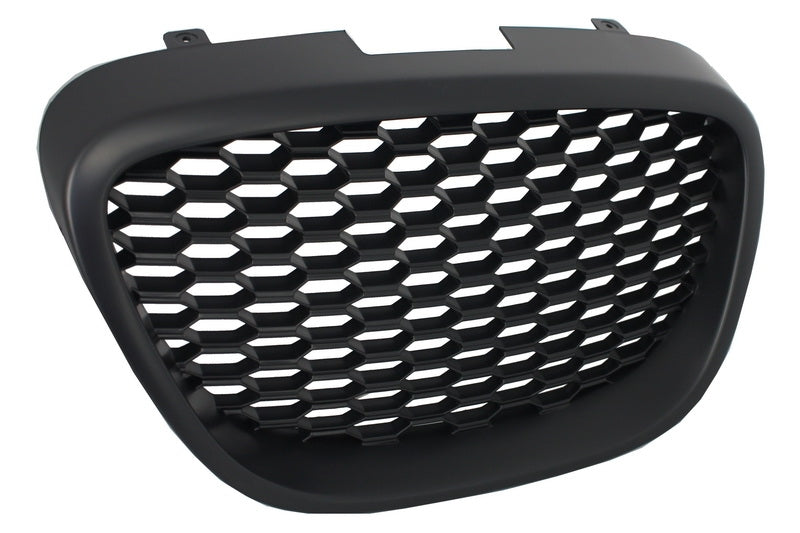 Kühlergrill für Seat Leon 1P 2005-2009 Honey Comb Design Schwarz CarPartsTuning