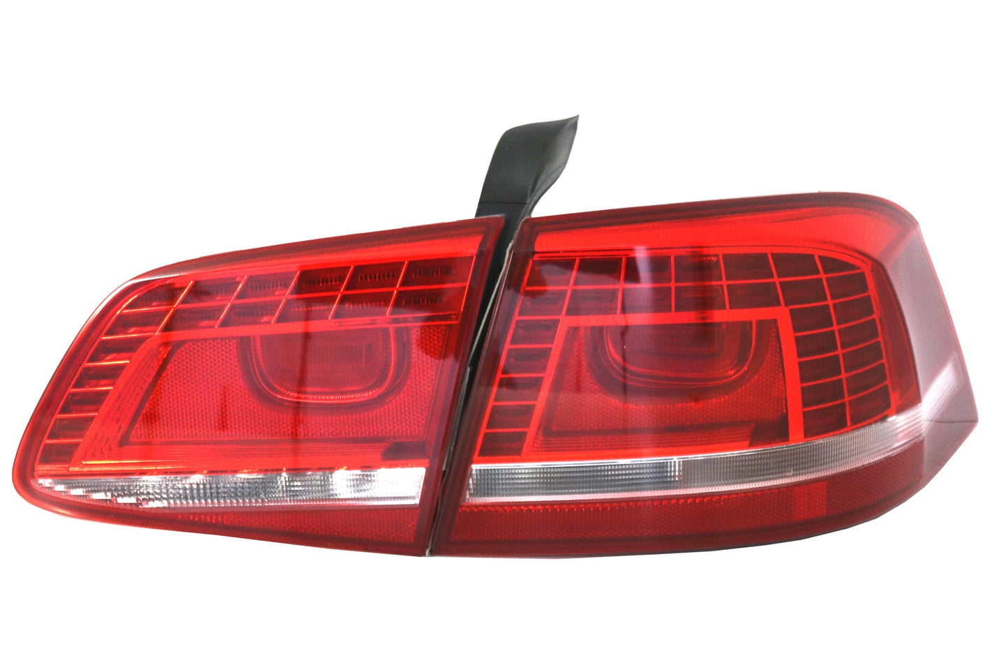 LED Rückleuchten für VW Passat 3C B7 MOPF Limousine 10.2010-10.2014 rot-Weiss CarPartsTuning