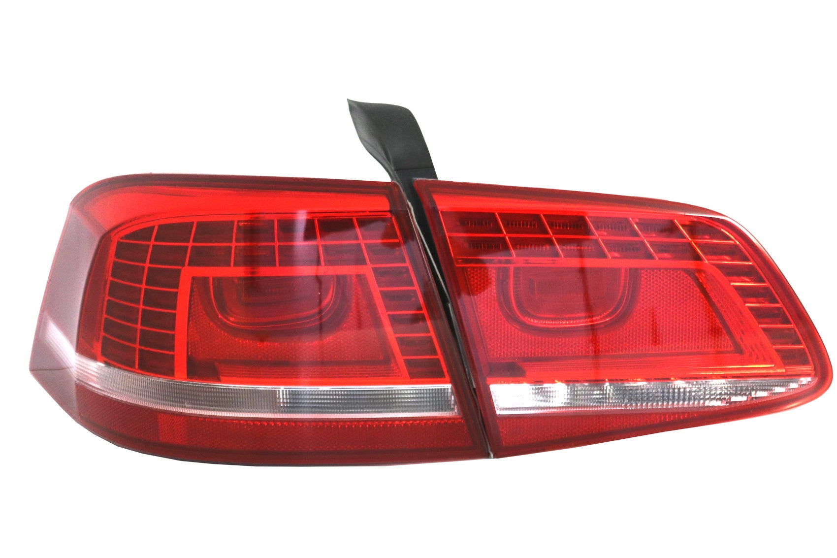 LED Rückleuchten für VW Passat 3C B7 MOPF Limousine 10.2010-10.2014 rot-Weiss CarPartsTuning