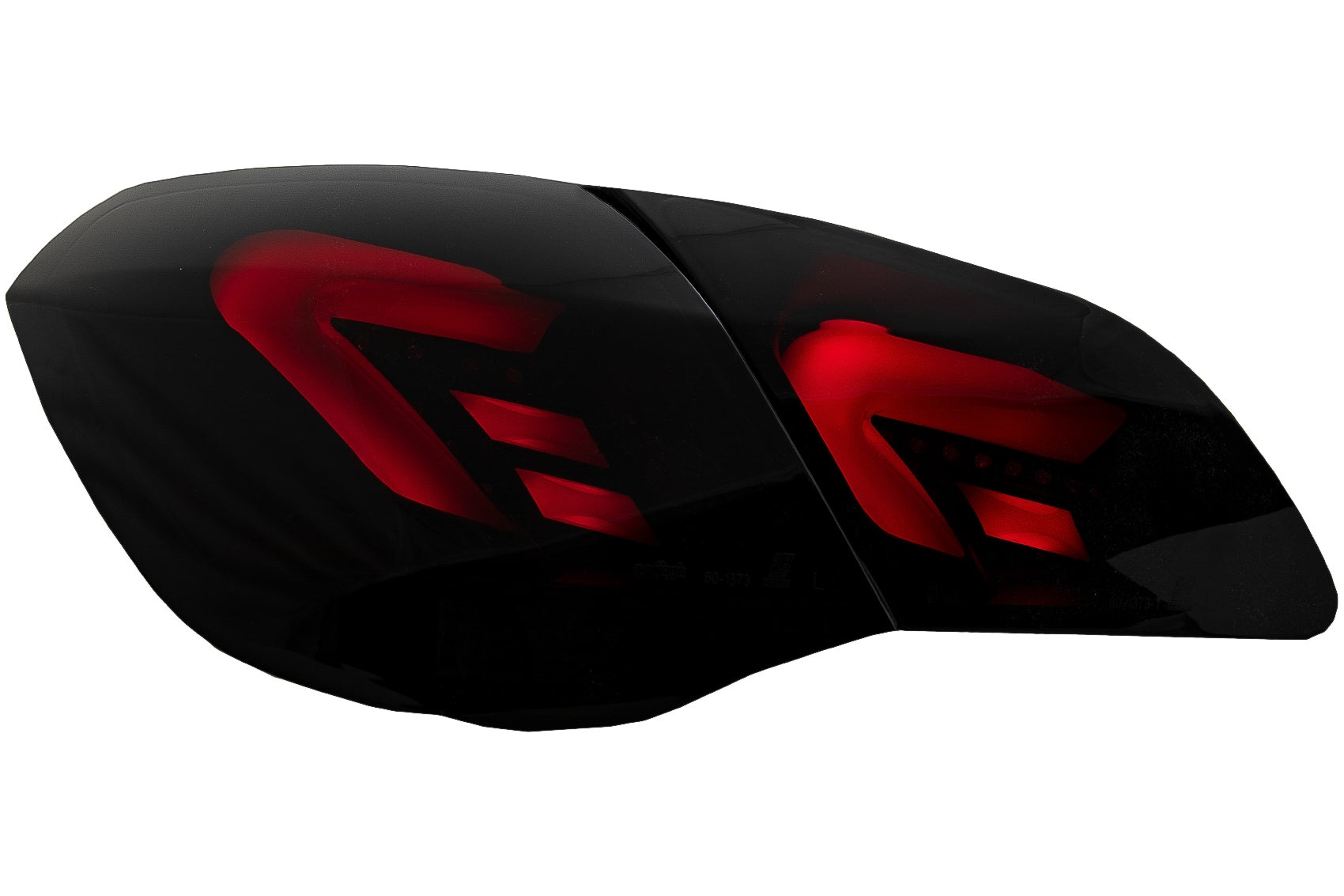 LED Rückleuchten für den Opel Astra J 09-15 5 Türen Schrägheck Schwarzer Rauch CarPartsTuning