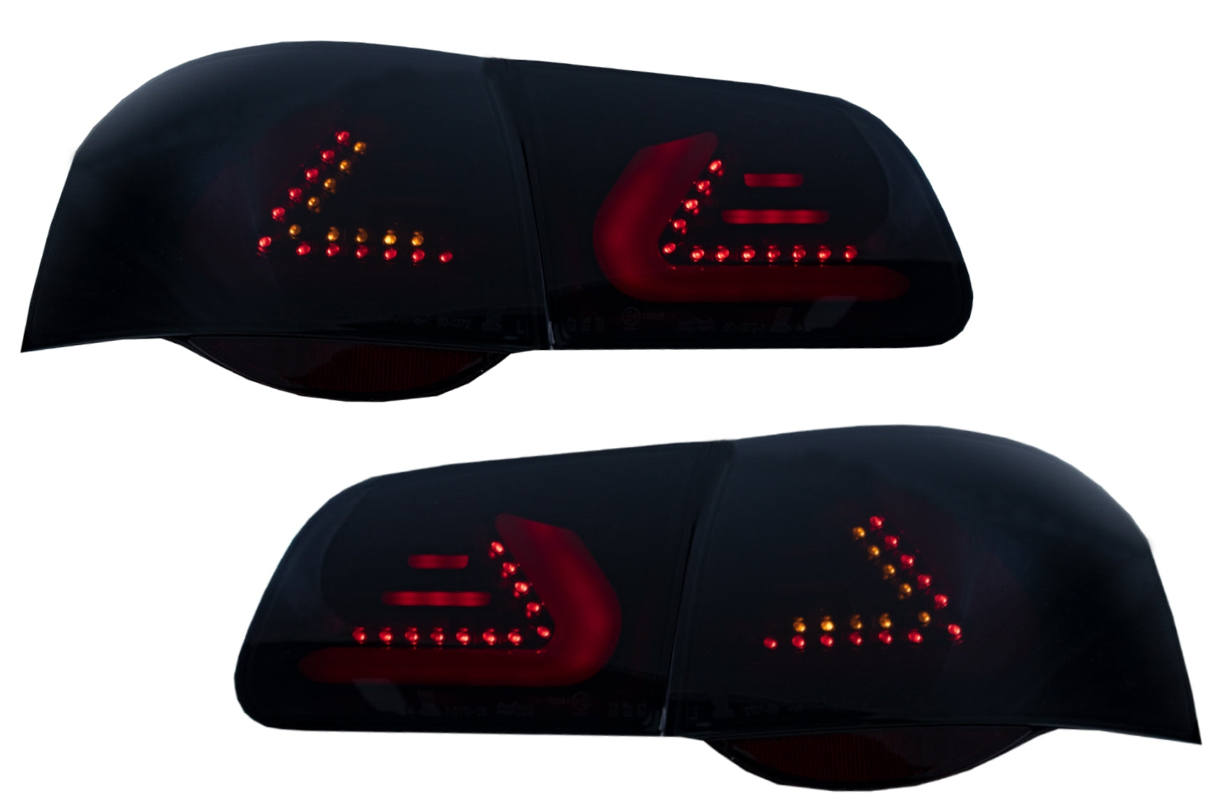 Full LED Rückleuchten für VW Passat 3C B6 Variante 2005-2010 Schwarz / Rauch CarPartsTuning