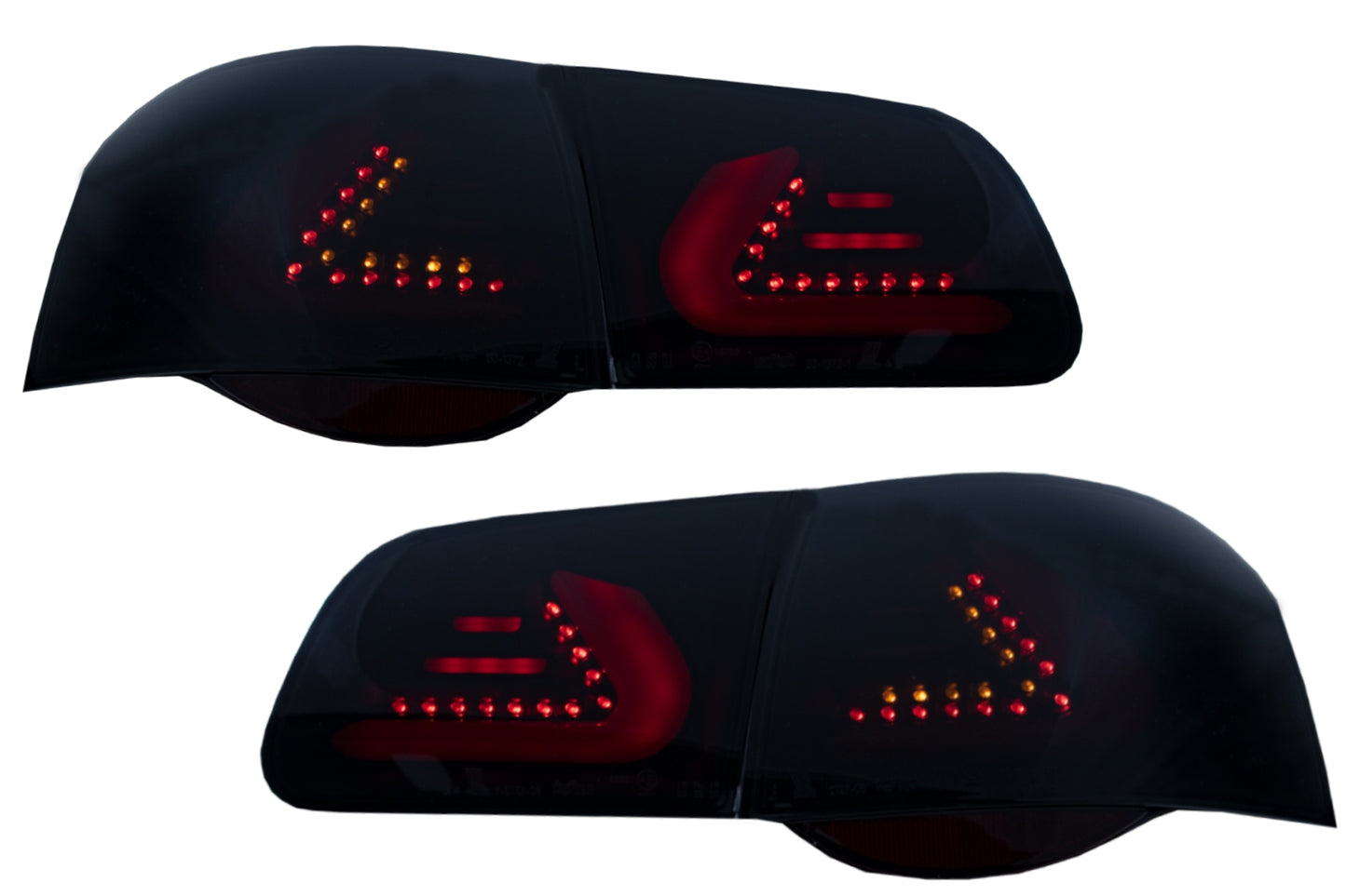 Full LED Rückleuchten für VW Passat 3C B6 Variante 2005-2010 Schwarz / Rauch CarPartsTuning