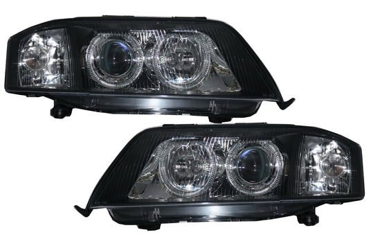 Scheinwerfer Angel Eye für AUDI A6 C5 Allroad Typ 4B 99-04 RHD / LHD Laufwerk- CarPartsTuning