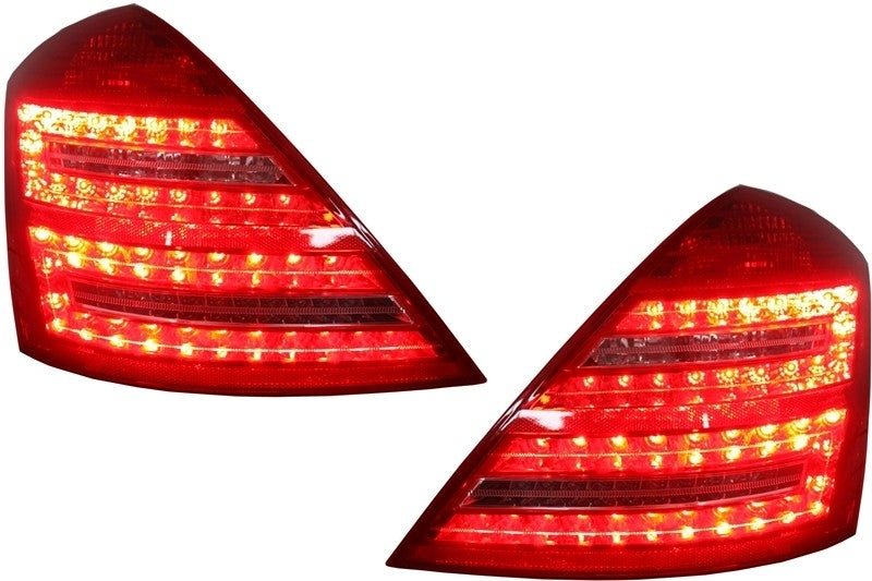 LED-Rückleuchten Passend Für Mercedes W221 S-Klasse (2005-2012) Facelift-Design KITT