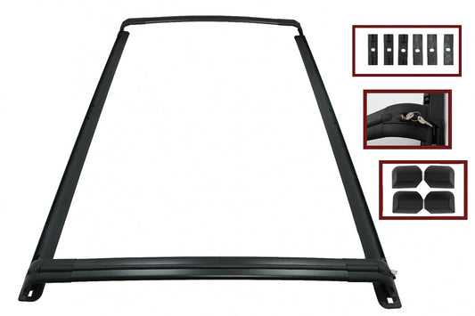 Dachgepäckträger Regenrinne Kreuzschienen-System für Range Rover Vogue III 2002-2013 Carpartstuning Austria