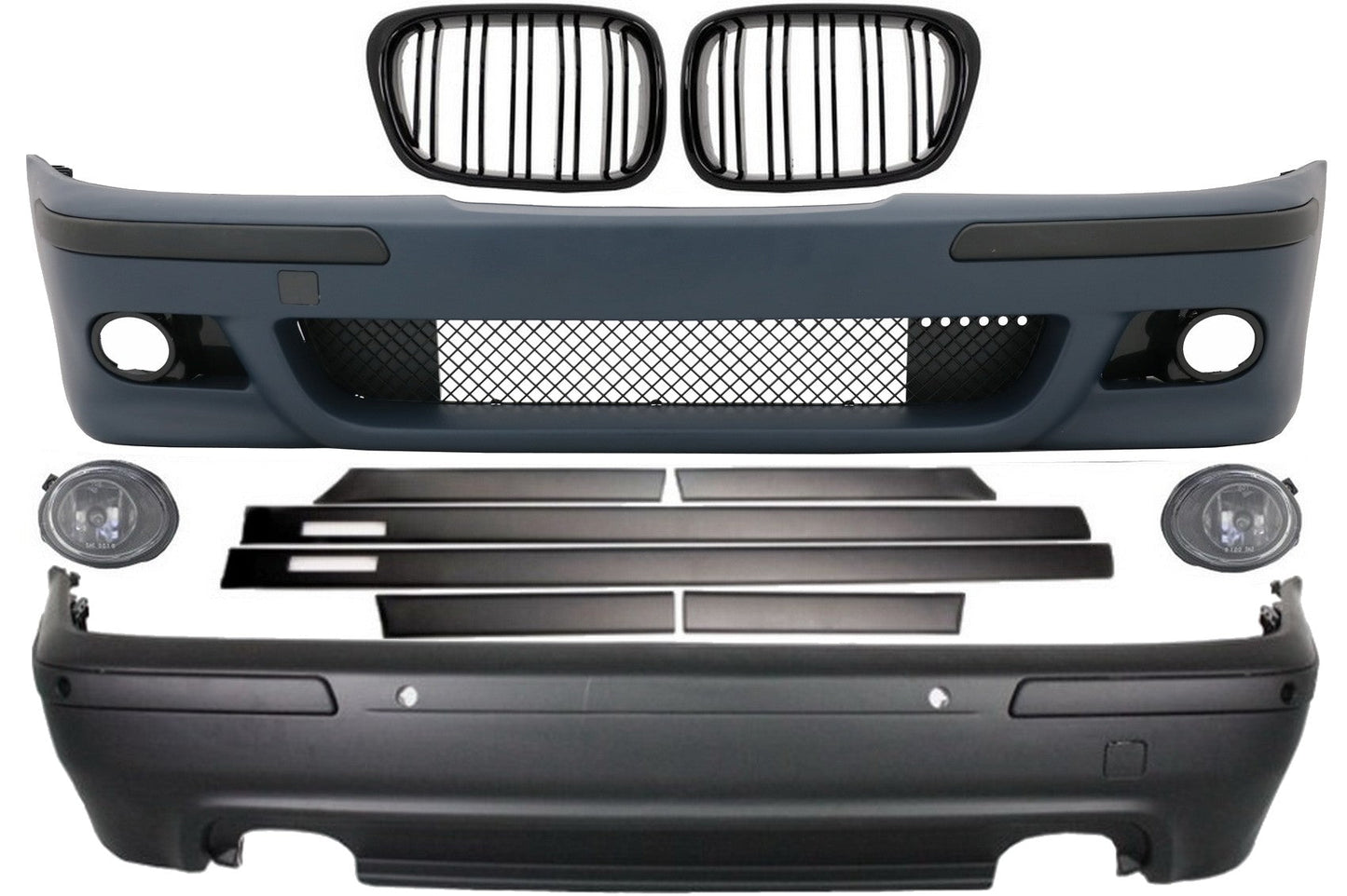 Bodykit für BMW 5er E39 1997–2003 Stoßfänger Kühlergrill M5 Design Carpartstuning Austria