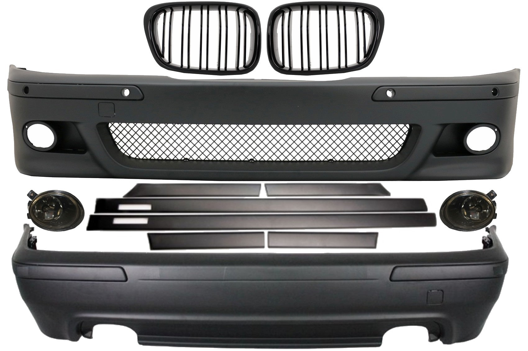Bodykit für BMW 5er E39 (1997–2003) Stoßfängergitter im M5-Design Carpartstuning Austria