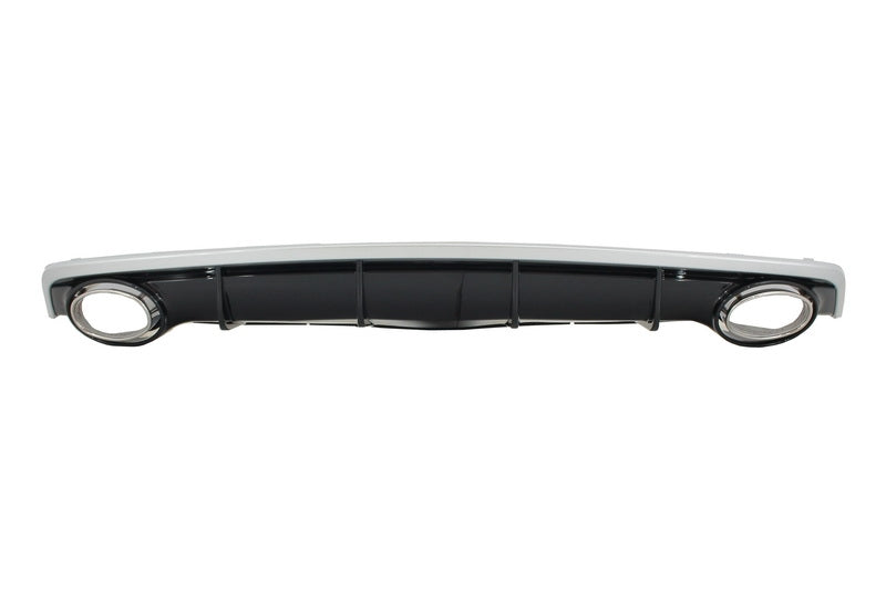 Luftdiffusor Auspuff Tipps für Audi A7 4G MOPF 15-18 RS7 Look nur Standard Stoßstange SE Carpartstuning Austria