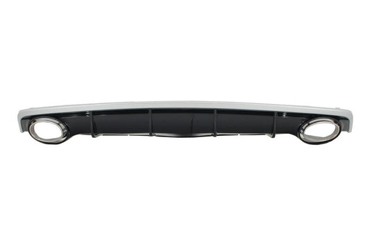 Luftdiffusor Auspuff Tipps für Audi A7 4G MOPF 15-18 RS7 Look nur Standard Stoßstange SE Carpartstuning Austria