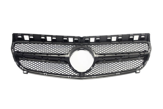 Zentralgrill für Mercedes A-Klasse W176 2012–2015 Design A45 Silber Carpartstuning Austria