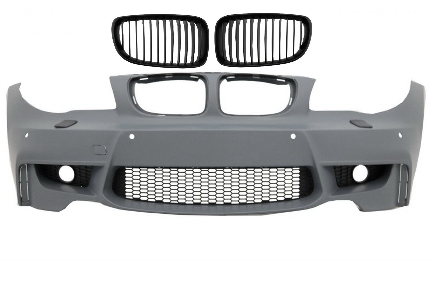Frontstoßstange für BMW 1er E81 E82 E87 E88 (2004–2011) im 1M-Design Carpartstuning Austria