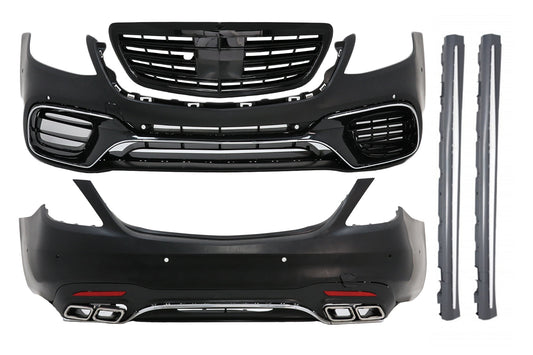 Body Kit für MERCEDES S-Klasse W222 Facelift 13-17 Stoßstange Gitter S63 Look Carpartstuning Austria