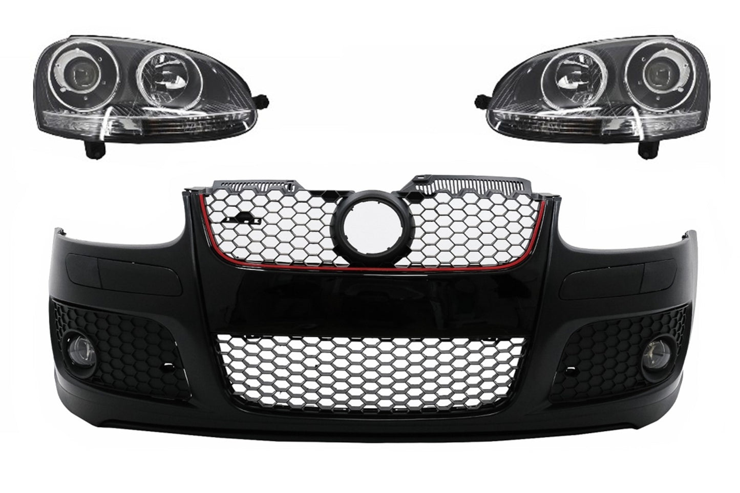 Stoßstange für VW Golf V 5 MK5 03-07 Kühlergrill Xenon Scheinwerfer GTI Look