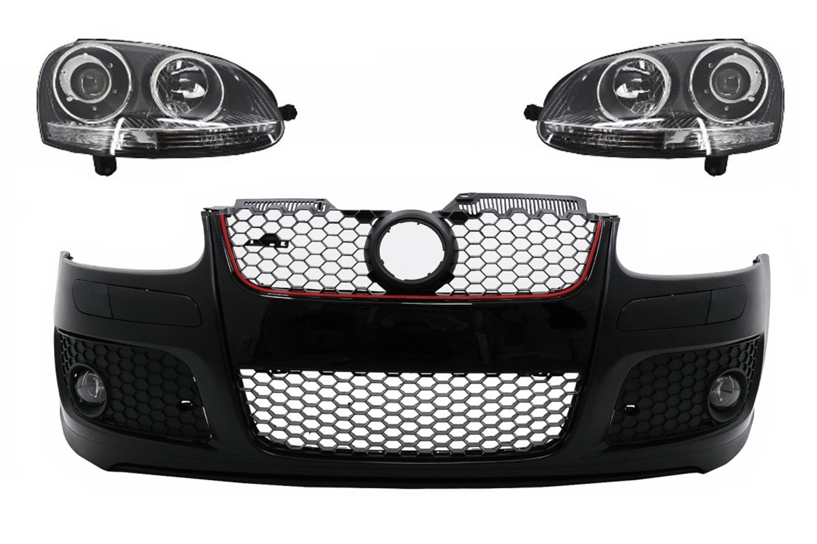 Stoßstange für VW Golf V 5 MK5 03-07 Kühlergrill Xenon Scheinwerfer GTI Look Carpartstuning Austria