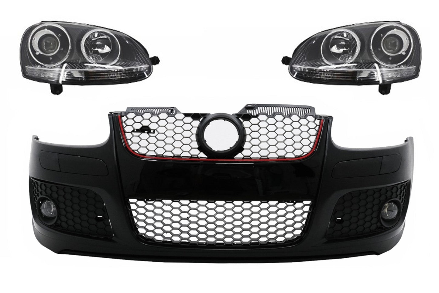 Stoßstange für VW Golf V 5 MK5 03-07 Kühlergrill Xenon Scheinwerfer GTI Look Carpartstuning Austria