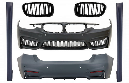 BodyKit für BMW 3er F30 11-15 F30 LCI 16+ Stoßstange Mittelgitter M3 Sport Look Carpartstuning Austria