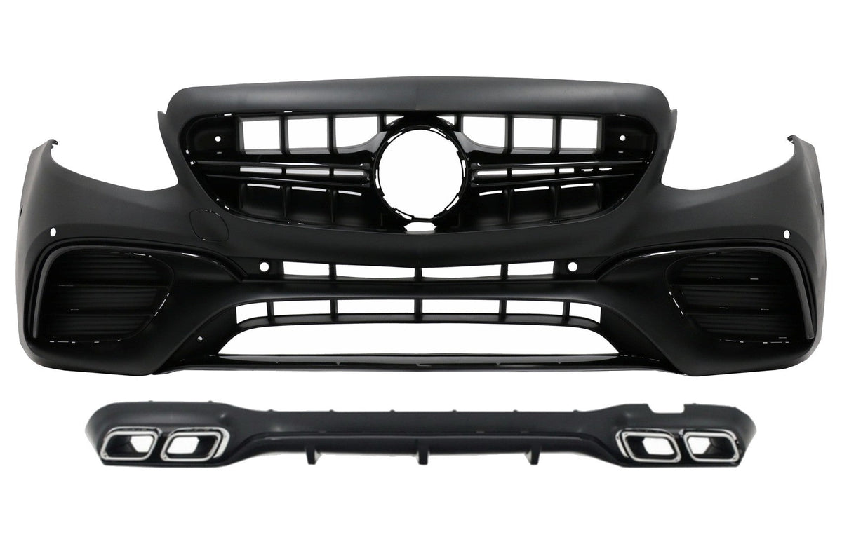Frontstoßstange für Mercedes E-Klasse W213 2016+ E63 Look Diffusor Auspuff Tipps Carpartstuning Austria