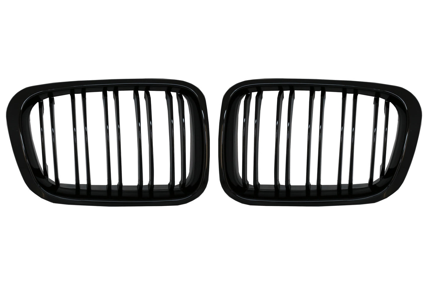 Mittelgitter für BMW 3er E46 Non Facelift 98-09.01 Doppelstreifen M Look Schwarz Carpartstuning Austria