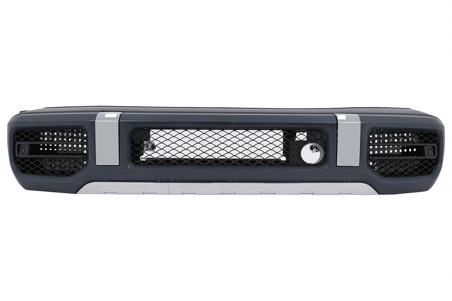 Umstellung auf 2018 Komplette Frontstoßstange für Mercedes G W463 2008-2017 G63 Look Carpartstuning Austria