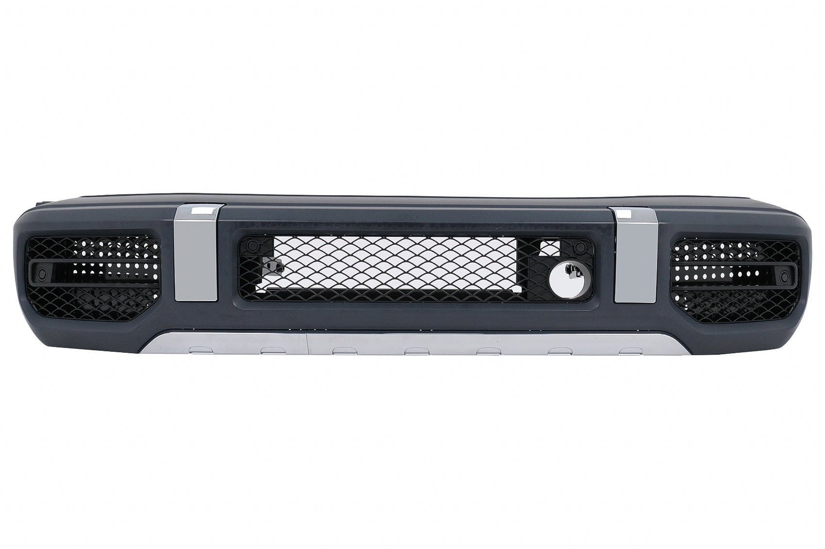 Umstellung auf 2018 Komplette Frontstoßstange für Mercedes G W463 2008-2017 G63 Look Carpartstuning Austria